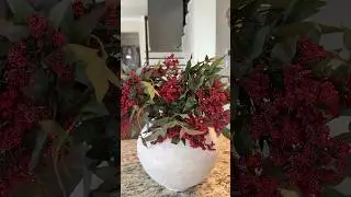 Amazon most beautiful faux Christmas stems #cristmasdecor #christmas2025 #amazon #holidaydecoration