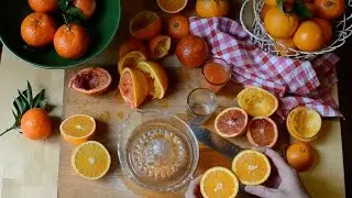 Slow Motion Mornings: Fresh Squeezed Blood Orange Juice