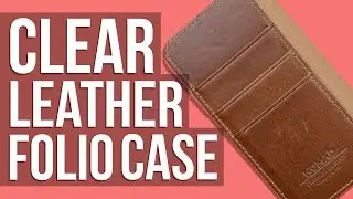 A Clear AND Leather iPhone X Case?! - Nomad Clear Folio Case for iPhone X - Review
