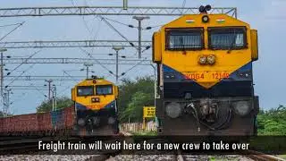 Both Main line and Loop line occupied in one direction | How will the 3rd Train overtake ?