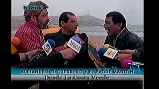 EL HUMOR DE CARLOS Y JORGE....  EL PADRE MARITIN Y ALEJANDRO DESDE LA COSTA VERDE
