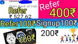 Refer and Earn !! Free Scratch Card App !! Free Shopping !! Money Earning Bank Unlimited - Telugu