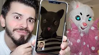 GER&Ccedil;EK ANGELA ve TOM WHATSAPP'tan KONUŞTULAR!! (My talking Angela) | BELGO
