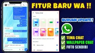 CARA MENGUBAH TEMA CHAT WHATSAPP TERBARU 2025
