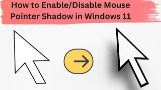 How To Enable Mouse Pointer Shadow in Windows 11 (2 METHODS)