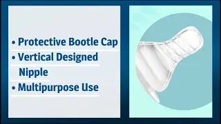Mee Mee Eazy Flo Premium Baby Feeding Bottle with Anti-Colic Valve/Non Toxic and Streamlined Design