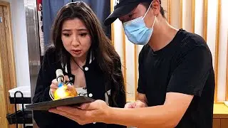 Fuslie Makes Sushi For Miyoung