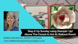 Step It Up Sunday Above The Clouds & Hot Air Balloon Punch