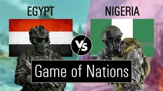 Egypt vs Nigeria Military power comparison