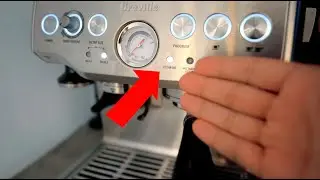 Как исправить индикатор «ОЧИСТИТЕ МЕНЯ» на кофемашине Breville Barista