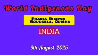 Indigenous peoples of India claiming the right to represent World Indigenous Day.