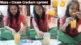 Maza Ke Sath Karli Kuch Neya Experiment | Maza Woth Biscuits Experiment | Poly Paul