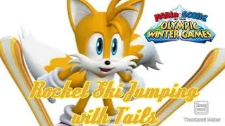Mario & Sonic at the Olympic Winter Games DS Rocket Ski Jumping #4 (Tails)