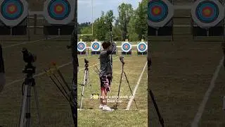 미국에서 양궁하기 (Archery in US): Shooting ina very windy day at Gator Cup