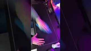 How to clean a RGB mouse pad #desksetup #rgb #howto #cleaning #pcgaming