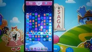 Candy Crush Saga Winter Festival Level 27 FULL BOOSTERS