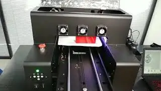 A3 UV Full automatic UV Printer print Box demo