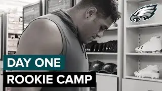 Dallas Goedert, Jordan Mailata & the Rookies Arrive for Day 1 of Camp | Philadelphia Eagles