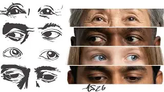 Eyes value distillation study - Infinite Painter 