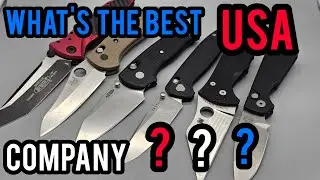 WHO ARE THE LEADING USA KNIFE COMPANIES | 5 CATEGORIES