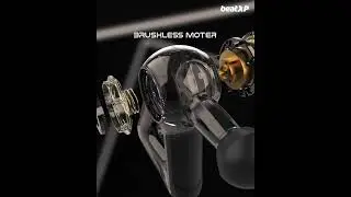 Powerful brushless motor fuels up the energy: beatXP Drift Massager