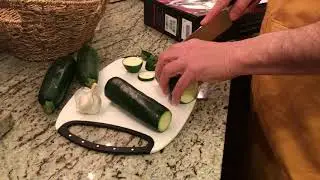 Demo of my Kitchenaid Spiralizer