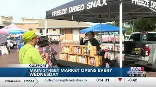 Gulfport Main Street Market opens