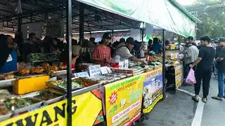 4K | Suasana Pasar Takjil Benhil Pada Hari Pertama Puasa, 1 Maret 2025