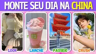 ✨ MONTE SEU DIA PERFEITO NA CHINA 🇨🇳💖 | S&oacute; escolhas incr&iacute;veis! | Jogo das Escolhas | Marte Quiz
