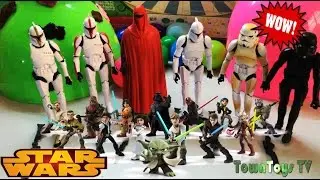 Play Doh Surprise Eggs - Star Wars - Star War Figure Set | Star Wars Play Doh Surprise Eggs