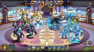 Hero Wars - Water Lord with only 2 dark and 2 light Titans W3D3
