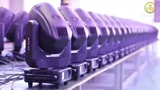 IMRELAX 250 Beam Moving Head Light Factory Test Video