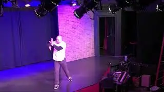 Jay Hitt mimes to Test the new Camera System at Unexpected Productions