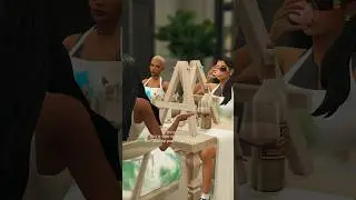 Paint and Sip Mod - The Sims 4 #thesims #thesims4 #aesthetic #sims4mods