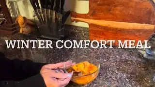 Winter Comfort Food / Beef And Veggie Soup with Orzo