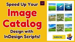 How to Quickly Create an Image Catalog in Adobe InDesign with Scripts #indesigntutorial #indesign