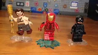 Lego Marvel Custom Ironheart, Hercules и Black Bolt