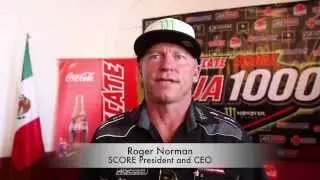 Roger Norman on 2013 SCORE Baja 1000 Course