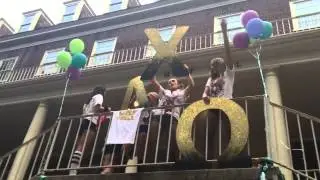 Bucknell Alpha Chi Omega Bid Day 2015