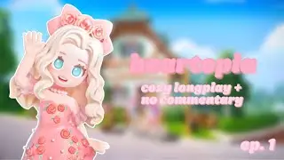 a new cozy game! cozy heartopia longplay + no commentary 🌸🧸 ep. 01