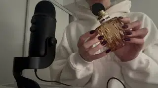 ASMR Textured Glass Tapping + Scratching 🩶