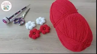 Puf Çiçek Yapılışı | lif modelleri ve yapılışları,lif çiçeği modelleri