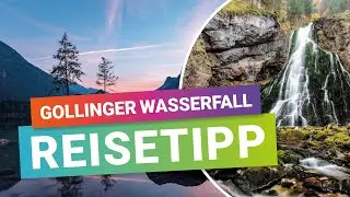 Landschaftsfotografie in &Ouml;sterreich: Der Gollinger Wasserfall. Drehort von der Pass auf Netflix&Sky