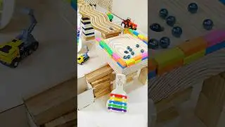 Marble run track #marbletrack #marblerun #marbleruntoys