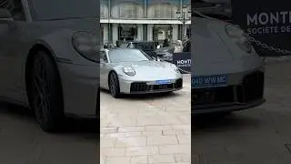 New Porsche 992.2 GTS in Monaco #monaco #supercars #luxury #lifestyle #porsche