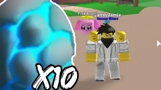 BUYING 10 LEGENDARY EGGS! - Mining Simulator