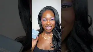 is the new UBE BIRTHDAY CAKE powder darkskin friendly!?? 👀💜 #makeup #hudabeauty #blackgirlmakeup