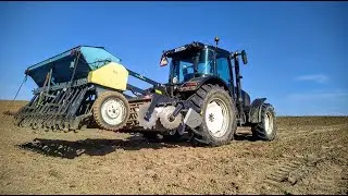 Siew pszenicy / Renault Ares 630RX / AgroTom ATSL3 + Poznaniak 3