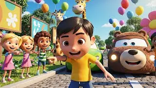Toca Life Baby Pilot Floated Away in a Hot Air Balloon | Nursery Rhymes for Kids & Baby Songs