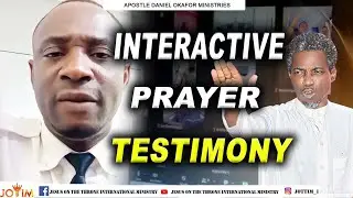 INTERACTIVE PRAYER TESTIMONY. (MENTORED BT T.B JOSHUA)